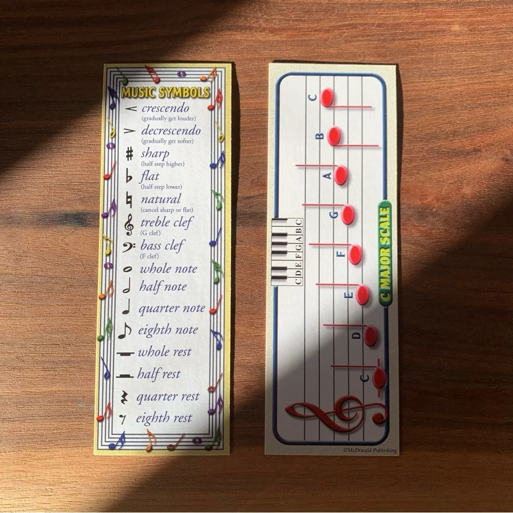 80 Vintage Music Bookmarks - Picture 3 of 5